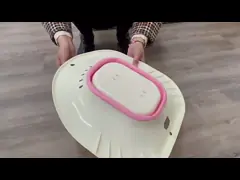 Медицинские свойства аксессуаров материалов и Sitz ABS материальная ванна (с сумкой Гара) video