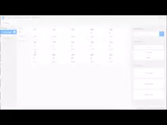 Smart Touchscreen Passcode Türschloss für einen Administrator und bis zu 100 Benutzer