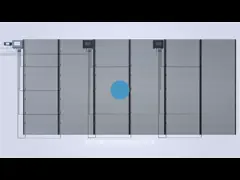 Дисплей приведенный нового торгового центра дизайна прозрачный привел прозрачный экран приведенный видео- стены полного цвета экрана крытый стеклянный video