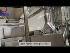 Эффективное сухие шелушение и половина кожи машины обработки арахиса ломая функцию video