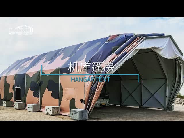 Mobile Aircraft Hangar Tent