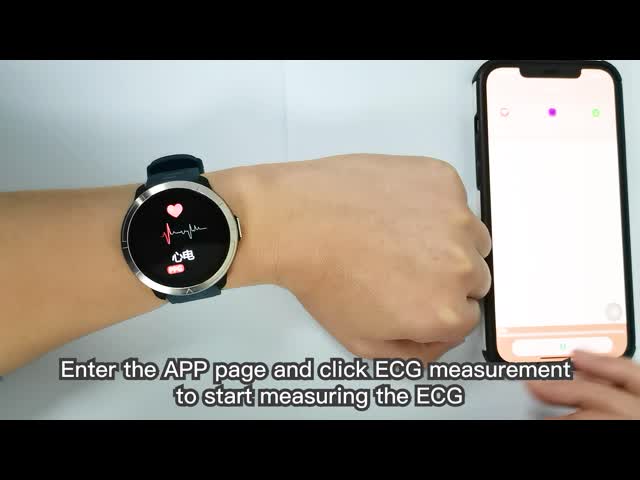 Контроля давления кислорода крови монитора отслежывателя H18 фитнеса H18 ECG PPG HRV SPO2 браслет умного умный видео