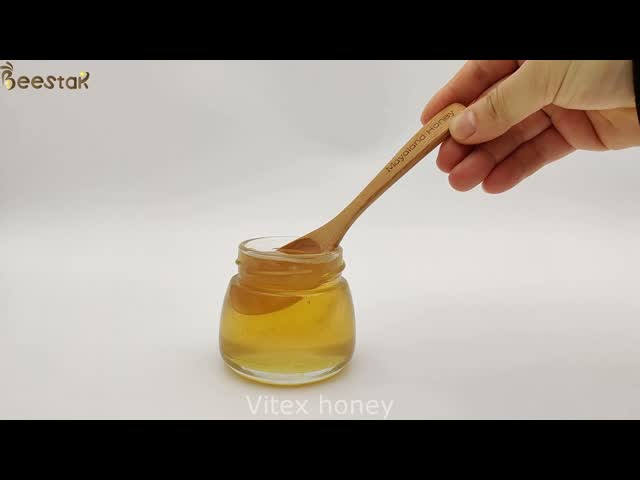 Оптовая продажа Высокое качество 100% натуральный Чистый кустарник лесный мед Без добавок натуральный пчелиный мед видео