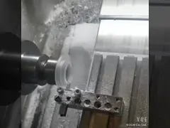 CNC ширины ±0.05mm 40mm подвергая пластиковые части механической обработке video