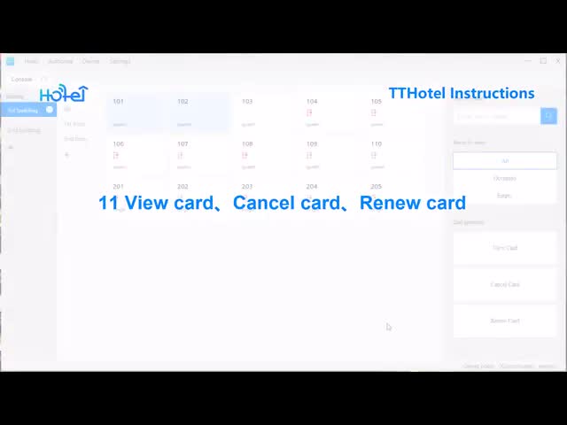 TT Lock Hotel System / RFID Card Lock System / 13.56Mhz Smart Card Hotel System/ Hotel Lock Encoder/Bluetooth Smart Lock