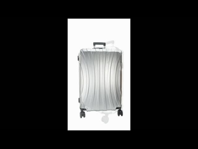 Spinner Wheels Trolley Travel Hard Sided Luggage With Smart Hook