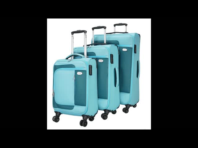 Big Capacity ODM Dobby Nylon Super Light Trolley Luggage