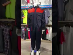 Twill 240GSM 2/1 статических Multi пятна Coverall работы карманов хаки анти- анти- video