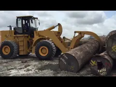 Гидравлическая передача 10 затяжелитель журнала тимберса древесины 12 15 20T video