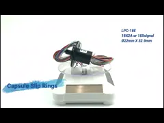 Miniature IP54 coaxiale par le glissement ennuyé Ring Rotating Speed Optional 240VAC