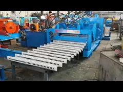 2024 11kw 5.5kw জিআই হাইওয়ে গার্ডরিল রোল ফর্মিং মেশিন Cr12Mov কাটিং ব্লেড উপাদান