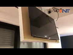 Моторизованное дистанционное управление падает вниз подъем держателя ТВ потолка video