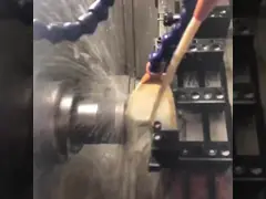 части точности высоты 250mm подвергая механической обработке для машины автоматизации video