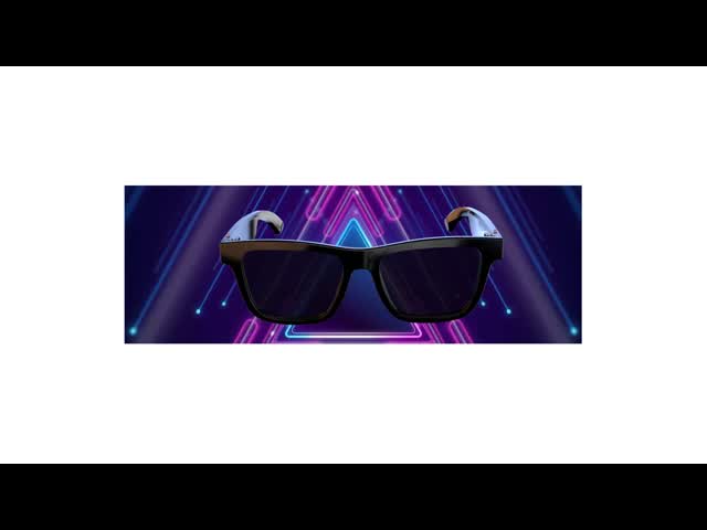 Eyewear продуктов UV400 техника 110mah Bluetooth 5,0 пригодный для носки беспроводной ядровый видео