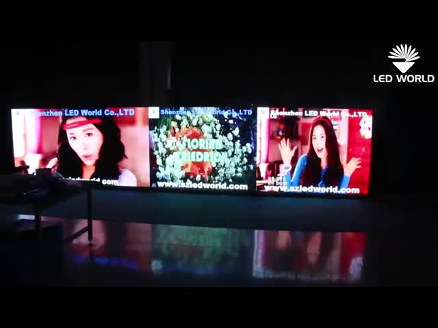 1R1G1B P4 Outdoor Fixed LED Display Panel MBI5124 IC Iron Cabinet 2 Years Warranty