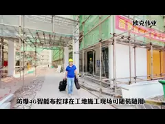 Портативная камера Deploymen взрывозащищенная 4G WIFI PTZ video