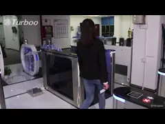 Высокопроизводительные серво-бесщеточные моторизованные калибровочные ворота с темно-коричневым наполнением акрила video