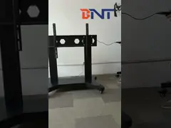 100kg нагружая тележку ТВ мобильную с моторизованной установкой высоты наклон 90 градусов video