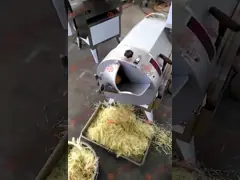 Вес сети напряжения тока 220/380V 70KG машины Slicer салата/картофельных чипсов video