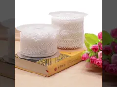 Неубедительный тип блок ткани двора отделки шнурка вышивки полиэстера video