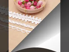 Отделка шнурка вышивки хлопка 30mm 40mm полиэстера video