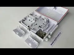 Outdoor pole mounted  FTTH box 16 ports made by plastic for fiber connection