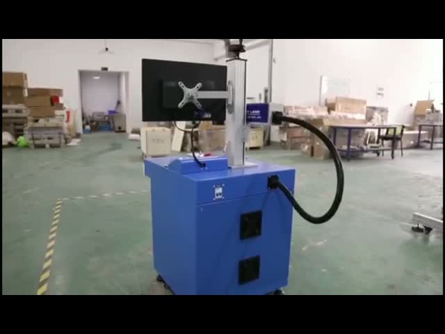 Máquina de gravura rápida do laser da fibra do laser SL-FC 50W de Nanjing para a gravura profunda do metal