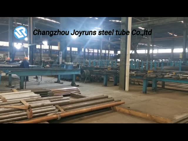 ST52 Heat Exchanger Steel Tube DIN17175 High Pressure Carbon Steel Pipe 48.3*3.68mm