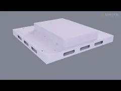 Стекла освобождают экран дисплея 3d для рекламы Autostereoscopic video