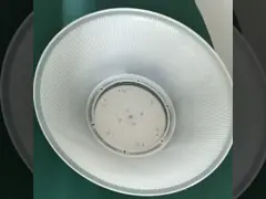 Industrial Lighting IP65 5000K 100w 150w 200w 240w LED High Bay Lighting with Reflector PC/PP/AS