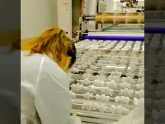 Прозрачный покрашенный материал PVC акрилового листа ESD противотуманный спиральный умирает вырезывание video