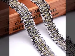 7cm  Ribbon Gimp Linen Braid Hemp Decorative Ribbon Trim