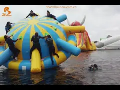 Подгонянный логотип печатая обтекатель втулки воды УФО раздувной/раздувную воду Сатурнс video