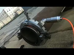 SFM 1218 Pneumatic Pipe Cutting and Beveling machine, pneumatic pipe beveling machine