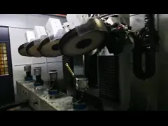 La plus nouvelle machine rotatoire 20m/min de la commande numérique par ordinateur 380V pour le corps de polissage de robinet