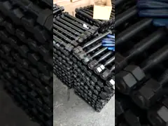 DIN931 ранг покрытие перфторуглеводорода болта 8,8 шестиугольников главное video