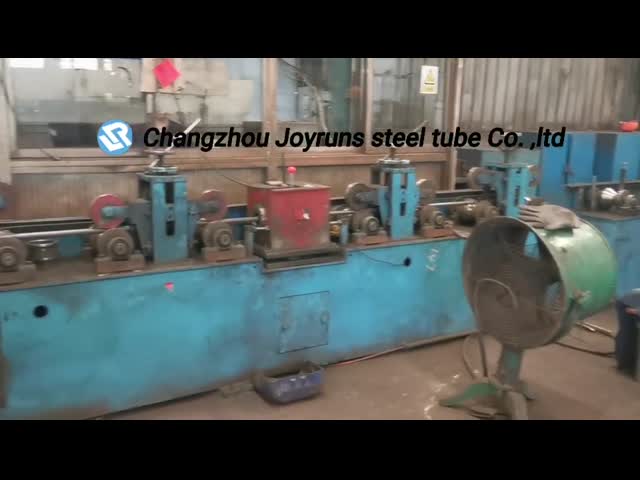 DIN17175 Heat Exchanger Steel Tube ST45.8 Seamless Cold Drawn Steel Pipe 33.4*3.38