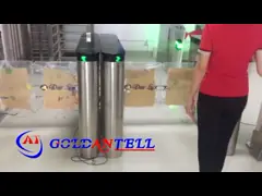 Intelligent QR Code Reader Barrier Swing Gate Face Scanner Pedestrian Channel Barrier