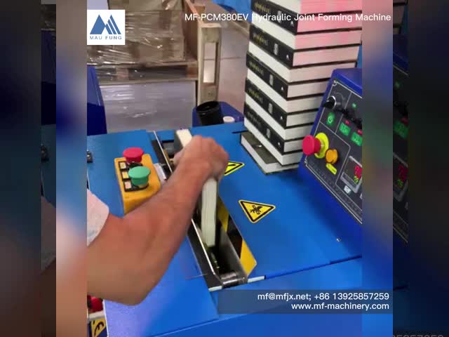 Book Hydraulic Joint Forming Machine 560*450mm 80mm Hardcover Book Binding Machine