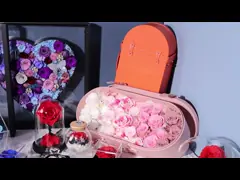 Love is fresh and alive, Never Withered Rose, a token of forever love.