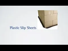 Черный пластиковый лист выскальзывания 400kg 0.6mm для загрузки контейнера video