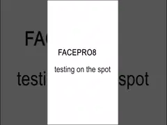 FCC блок развертки WiFi температуры экрана цвета 8 дюймов смотрит на машину посещаемости времени id video