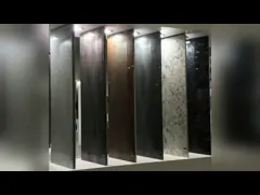 Лист 1MM высокий лоснистый белый акриловый прокатал установку MDF Шанхая video