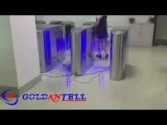 Le CE a approuvé le niveau élevé de vitesse rapide de porte de barrière d'oscillation de l'acier inoxydable RFID Access