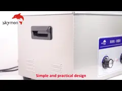 Машина ультразвуковой очищать Skymen JP-080 22L коммерчески для заливки формы промышленной и печатания промышленного video