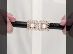 Женщин длины OEM кожа моды регулируемых подпоясывает пряжку тощего жемчуга запертую video