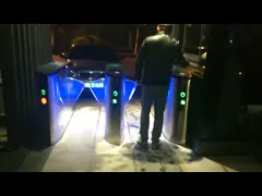 стальные автоматические ворота барьера щитка двери 304Stainless с контактом контрольной карты входа опознавания video