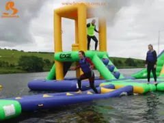 0.9mm PVC Tarpaulin Inflatable Lifeguard Tower for Water Park