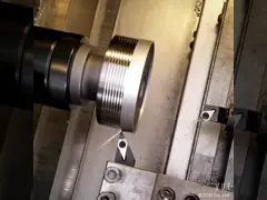 CNC плакировкой цинка филируя части металла машины 21mm video