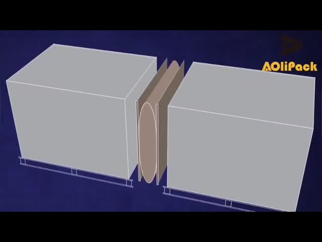 Recyclable Container 900*1800mm 1 Bar Kraft Dunnage Bags